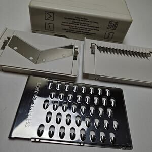 Pampered Chef Mandoline 3pc Blades‎ + Box Only Replacement